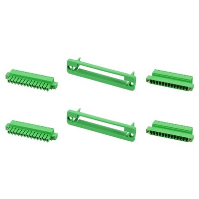 2Set 13 Pin 3.81mm Pitch PCB Flange Mount Screw Terminal Block Connector Plug