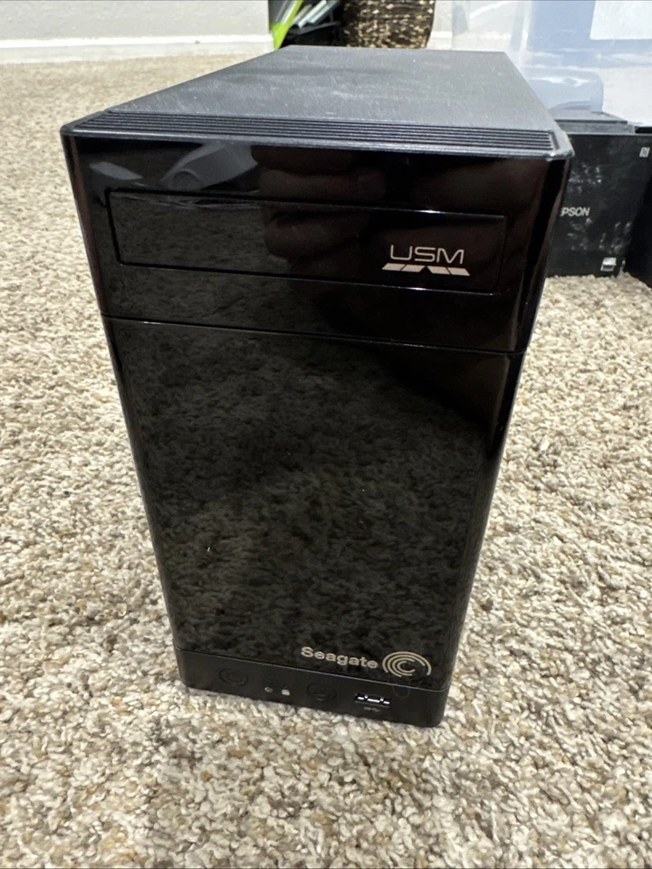 Seagate SRN02D 2-Bay Network Attached Business Storage Server *NO AC ADAPTER* - Image 2 of 4
