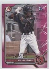 2022 Bowman Prospects Fuchsia Border 239/299 Alvin Guzman #BP-18 0xz8