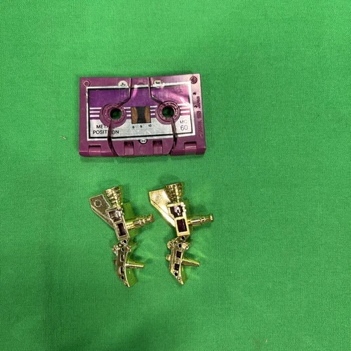 Transformers G1 1986 RATBAT Gold Complete Gassette Figure