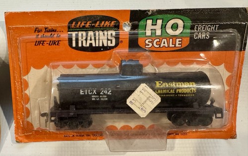 Coche cisterna químico Eastman realista escala HO ETGX 4242 cardado de colección | Condition: New