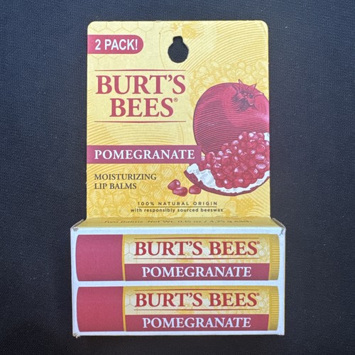 15 Burt's Bees Lip Balms Assortments Pomegranate Wild Cherry Vanilla Peppermint - Picture 3 of 6
