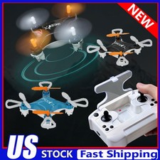 Mini Drone Remote Control Quadcopter Fixed Height Micro Aircraft Kids Toy ET