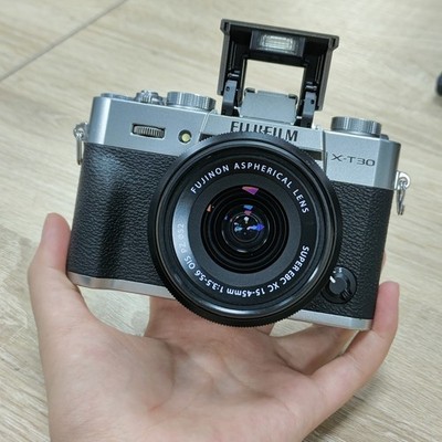 Fujifilm X-T30 XT30 26.1MP Mirrorless Digital Camera w/Fuji 15-45mm Lens English