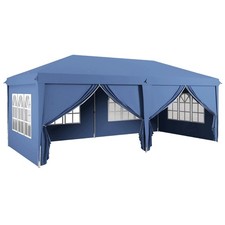 Image of Outsunny 3x6m Pop Up Gazebo Party Tent Canopy Marquee w/ Storage Bag Refurbished