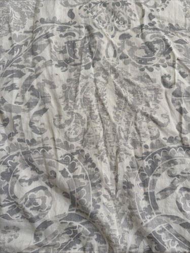 Pottery Barn Jaylinn Paisleymuster STANDARD Kissenbezug grau Baumwolle/Leinen (1) - Bild 3 von 6