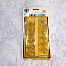 GE M3 Flashbulbs 12 count for Vintage Cameras