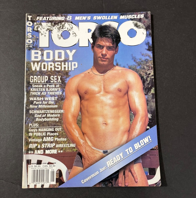 VINTAGE TORSO MAGAZINE JUNE 1999 GAY INTEREST