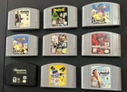 Nintendo 64 N64 8 Game Lot Authentic Rampage Paperboy WWF Tested/Working CLEAN!!