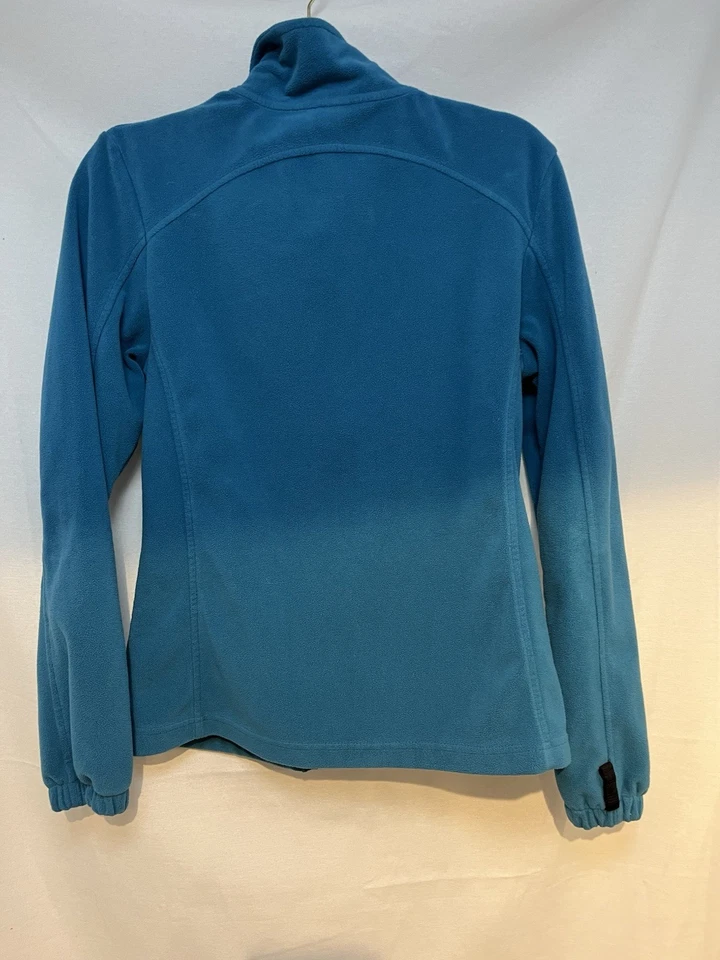 Chaqueta Polar Edge para mujer talla M verde azulado franela exterior cálida cómoda camping senderismo Foto 2 de 4