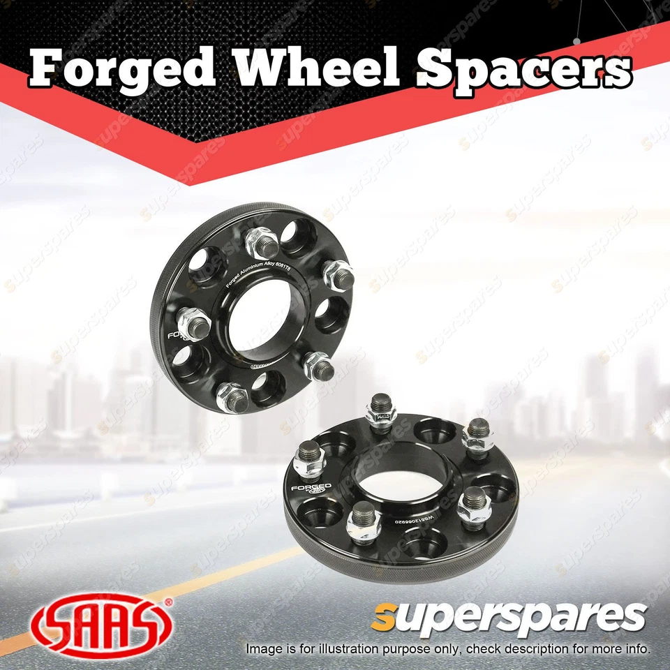 SAAS Wheel Spacers Forged Hub Centric 2 Pack 20mm for Holden Commodore VE VF