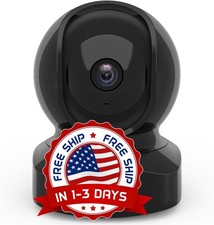 Camara De Seguridad 1080P Para Casas Wifi Camaras Inalambricas Con 2 Way Audio.