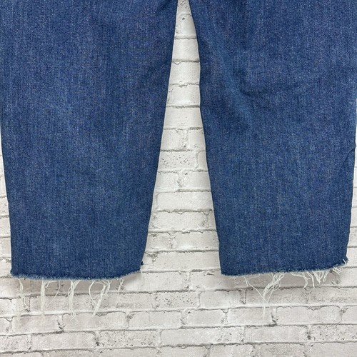 Calvin Klein Jeans Damen Größe 14/32 Medium Wash Raw Hem High Rise - Bild 7 von 13