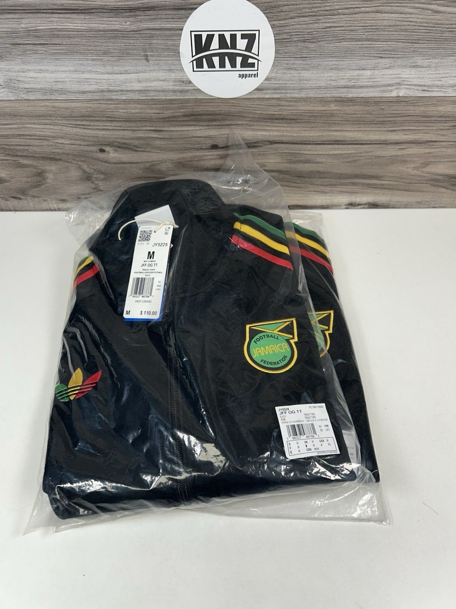 Adidas OG Jamaica x Bob Marley Track Jacket Black JY5225 Size M