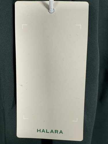 NWT Halara High Waisted Shirred Straight Leg Work Pants M, Petite - Picture 8 of 13