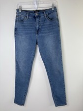 Curve Appeal Jeans Womens 8/29 High Rise Essential Skinny Stretch Pockets 29x27