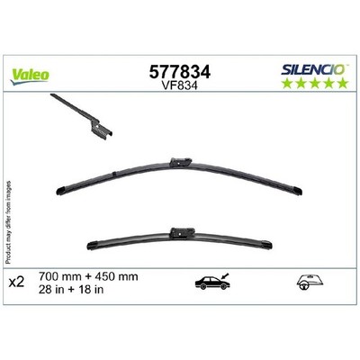 Scheibenwischer Set vorne für VW ID.4 E21 ID.5 E39 | 24328682