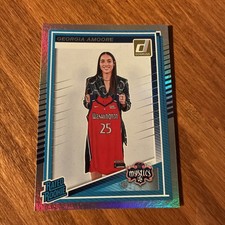 2025 Panini Donruss WNBA - Rated Rookie Georgia Amoore #96 Holo (RC)