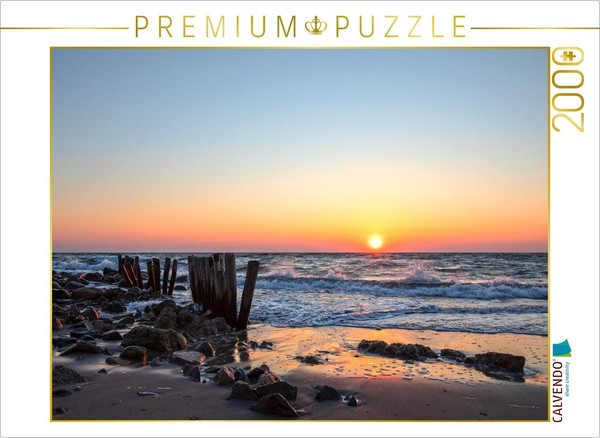 Calvendo Puzzle FrüH Morgens Am Ostseestrand 2000 Teile Puzzle Quer | 2000 Teile-image