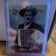 2025 Pieces of the Past Wild West Butch Cassidy authentic multi color relic