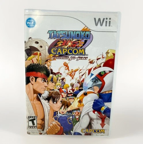 Tatsunoko vs Capcom Ultimate All Stars Wii Complete w/Manual