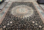 AN ATTRACTIVE  HAND MADE GOUNBAD ASHKEI DESIGN RUG 9’2” X 11’11” — photo 4