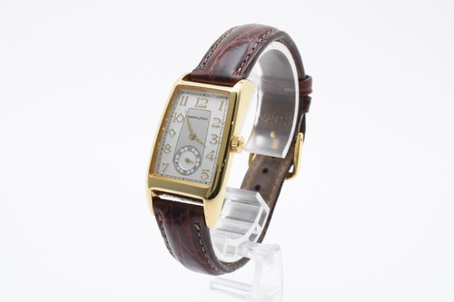 Vintage HAMILTON American Classic 6240 Gold Quartz Women's Watch Near MINT JAPAN - Picture 5 of 14