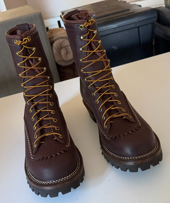Wesco Boots Jobmaster 10'' 9D Brown