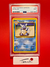 Schillok 42/102 Base Basis Set Deutsch | PSA 9 | Pokemon Karte