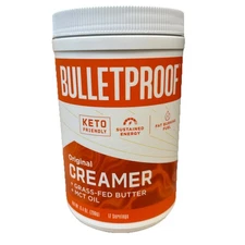 *READ* Bulletproof Original Creamer 8.4oz Coffee Grassfed Butter MCT BB 10/25