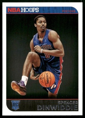 Spencer Dinwiddie Rookie - 2014-15 Panini Hoops Basketball #292