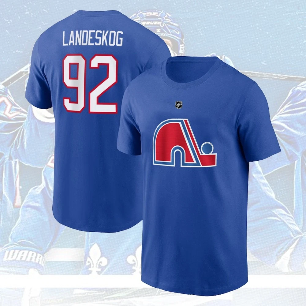 Makar, MacKinnon, Landeskog Colorado Heritage All Player Name & Number