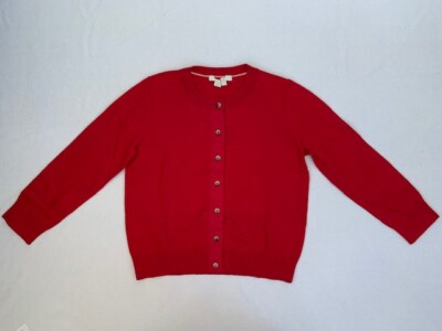 Boden Amelia Cotton Crop 3/4 Sleeve Fuchsia Cardigan Sizes XS XL  *PERFECTS* UK