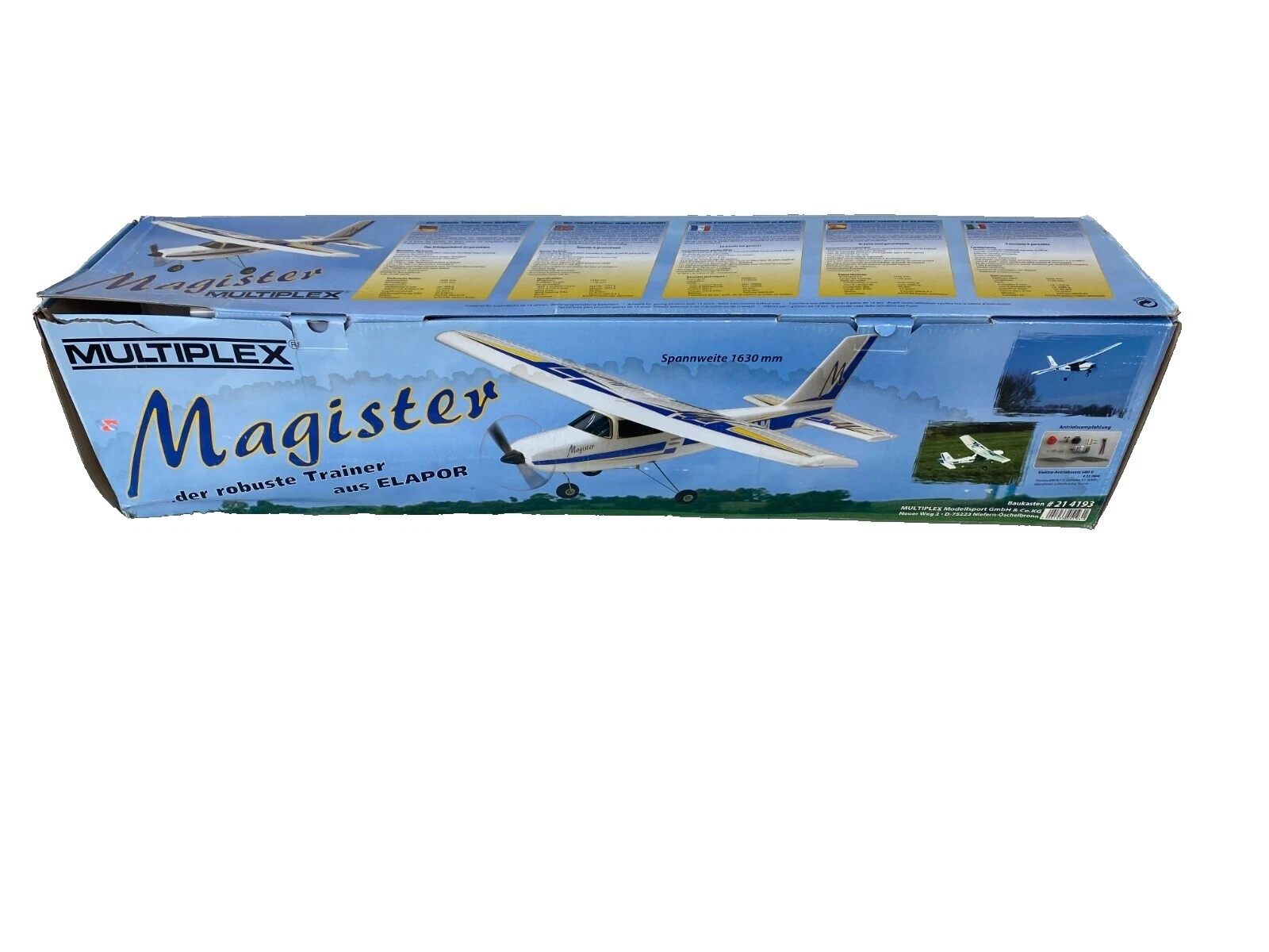 MULTIPLEX casi listo vehículos de juguete de Radio Control