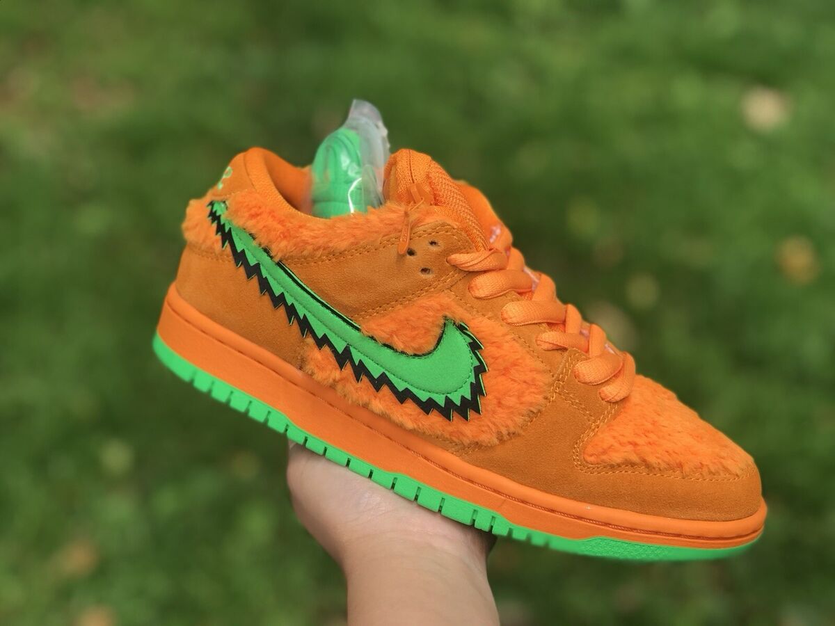 Size 4 Nike SB Dunk Low x Grateful Dead Orange Dunks RARE | eBay Size 4 Nike SB Dunk Low x Grateful Dead Orange Dunks RARE | eBay