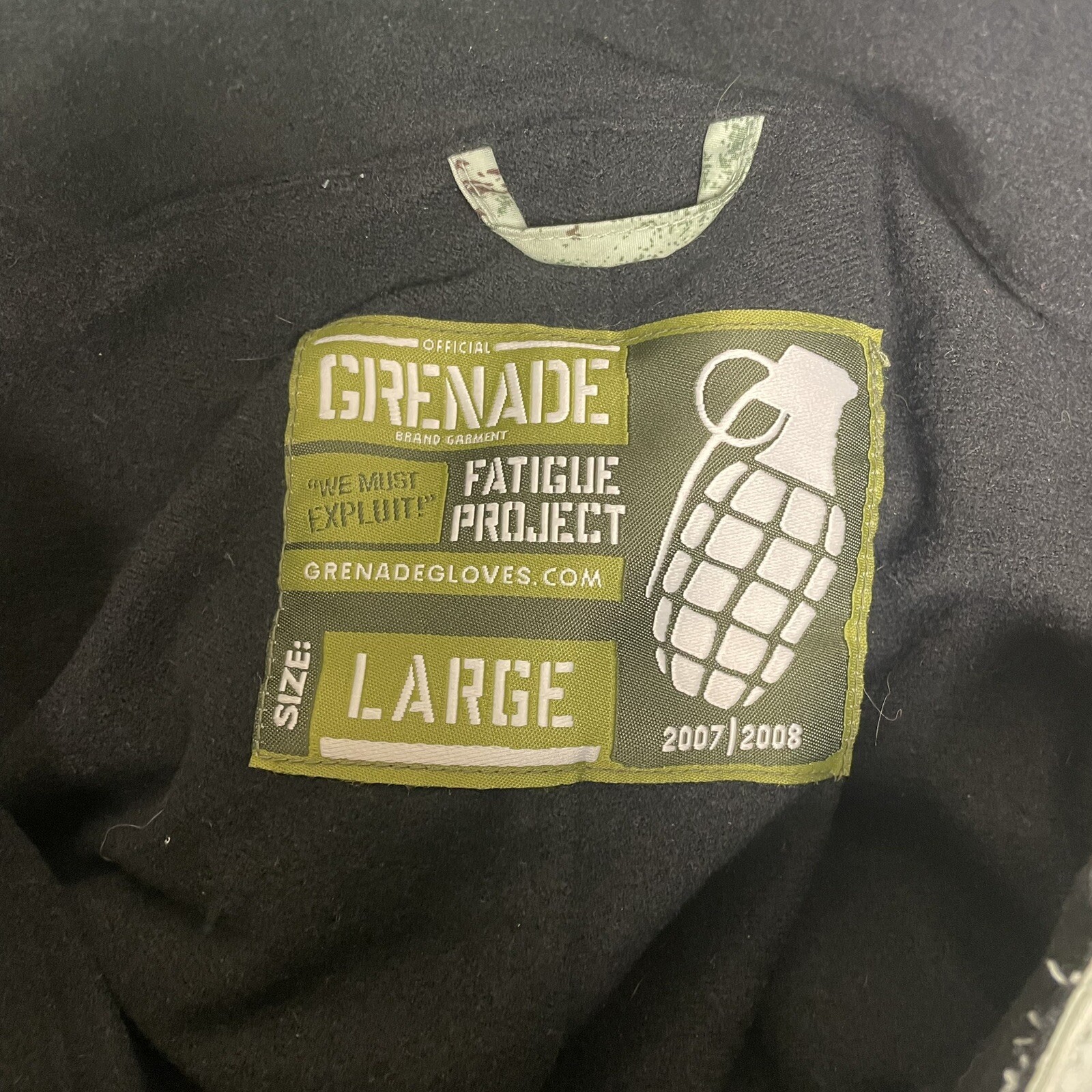 Grenade Winter Ski Snowboard Pants Waterproof Size Large