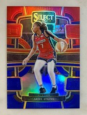 Ariel Atkins 2024 Panini Select Washington Mystics Red & Blue Prizm /399 No 64
