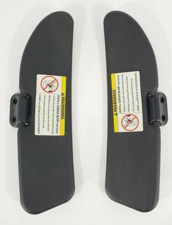 Juego de parasol negro para conductor pasajero BMW Z3 96-02 Foto 2 de 4