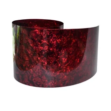 Drum Wrap 16x60" 0.5mm Diamond Red Musical Instrument Deco Sheet