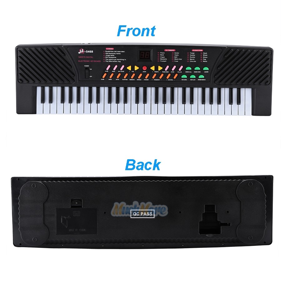 54 Key Electronic Keyboard Electric Music Digital Piano