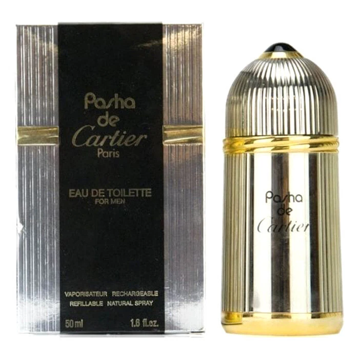 PASHA de CARTIER Paris 1.6 oz 50 ml EDT REFILLABLE Spray VINTAGE