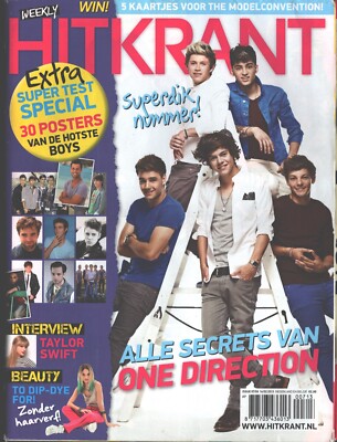 HITKRANT 7/2013 One Direction Harry Styles Taylor Swift J. Bieber Selena Gomez