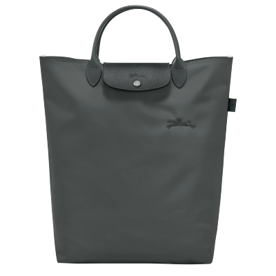 Longchamp Le Pliage Medium Green Recycled Short Handle Tote Bag