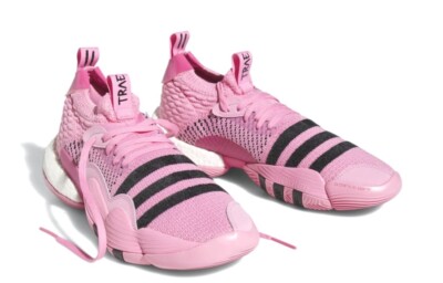 MEN'S ADIDAS BOOST TRAE YOUNG 2 PINK TRAP HOUSE BLACK MAGENTA IE1667 sz 13