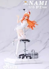 Rosa Studio One Piece 1/6 Nurse Nami Resin Model Statue Pre-order