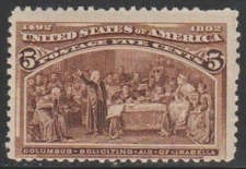 MALACK 234 Fine OG NH, Fresh impression! c1555