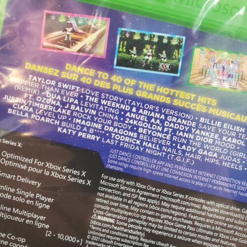 JUST DANCE 2022 XBOX One, XBOX Series X *** Brandneu & Sealed *** 2021 RATED E - Bild 5 von 7