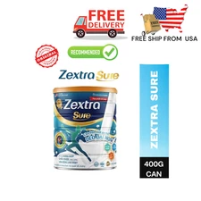 1 X Zextra Sure Milk 400g For Knee Back Pain Bone Strengthen FREE SHIP FROM USA