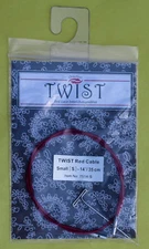 ChiaoGoo TWIST Small Interchangeable Stainless Steel Cables For US-2 - US-8 Tips