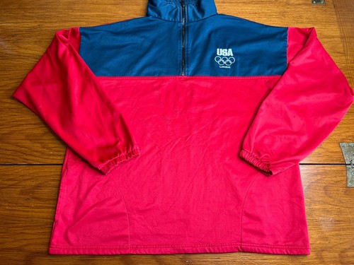 Veste Noire United States Olympic Committee – Taille M – Unisexe, Zippée